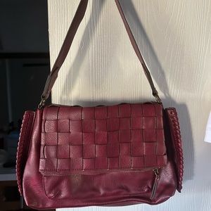 Women’s red purse